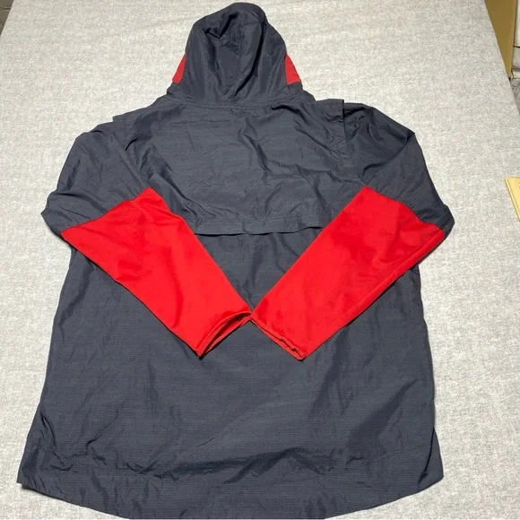 Nike Jacket Mens XXL Gray Pullover Scuba Hoodie Storm Anorak Warmup Athlete 2XL - Picture 2 of 14